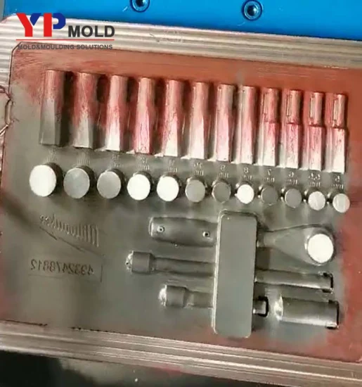 Molde barato de Ningbo Molde plástico de injeção personalizado para caixa de ferramentas
